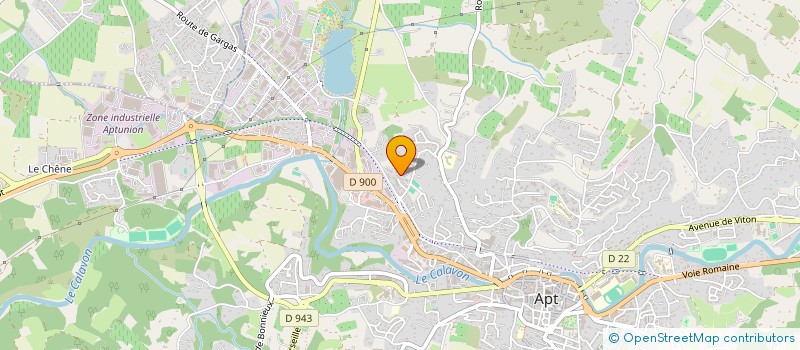 localisation de l'entreprise DJE-TAO  APT