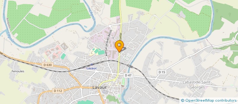 localisation de l'entreprise DJEB'ELEC à LAVAUR