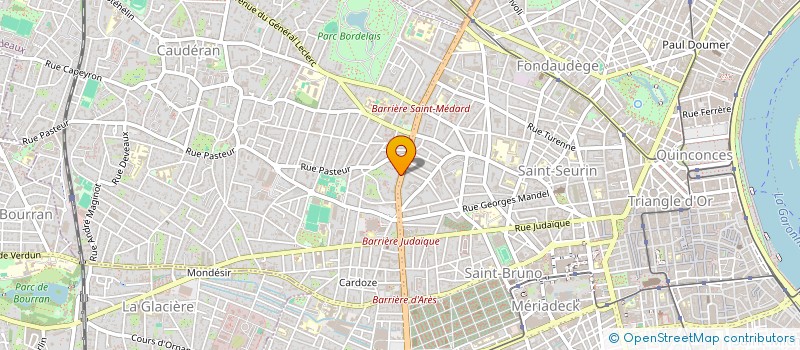 localisation de l'entreprise DJEBEL RAID à BORDEAUX