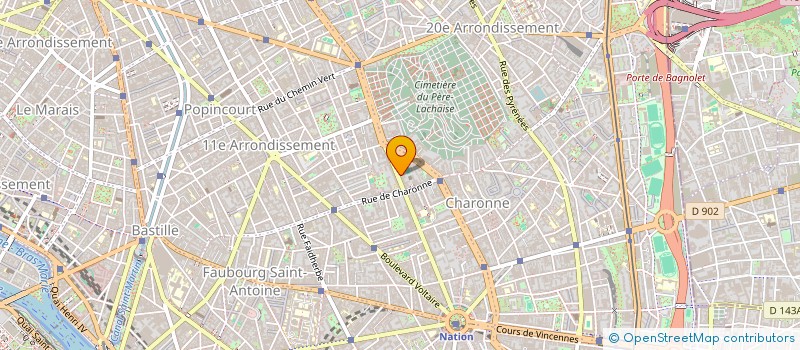 localisation de l'entreprise DJEDDI PINARD  PARIS