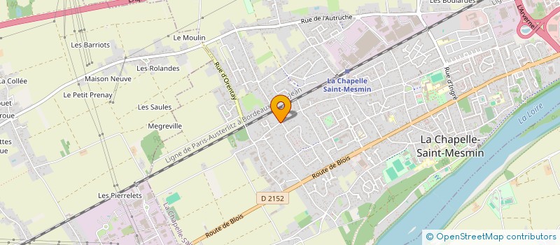 localisation de l'entreprise DJEDJE AGENCY à LA CHAPELLE-SAINT-MESMIN