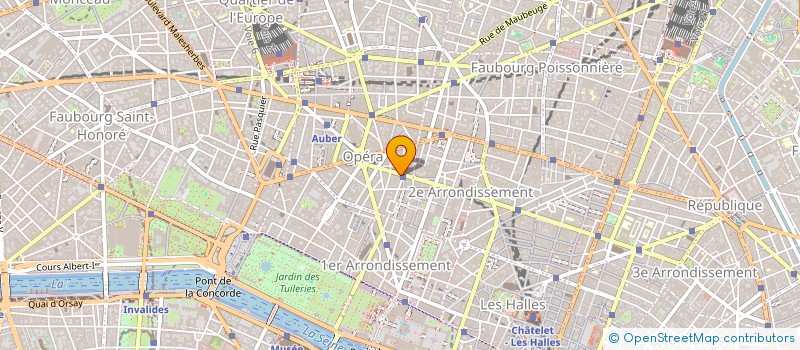 localisation de l'entreprise DJEF INVEST  PARIS