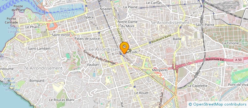 localisation de l'entreprise DJEFFANE IRIS  MARSEILLE