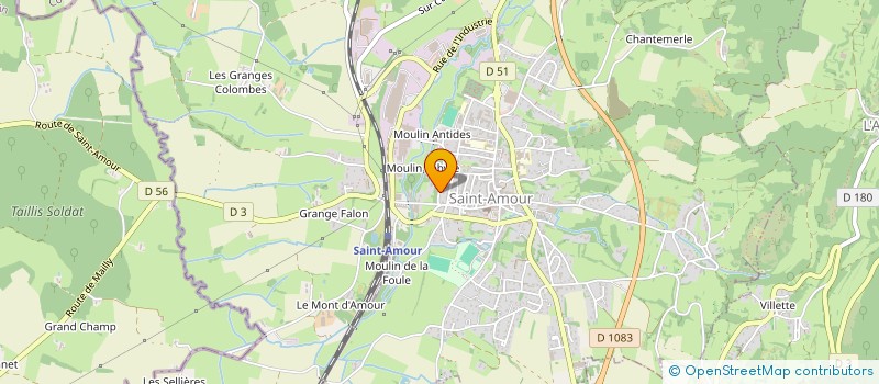 localisation de l'entreprise DJEHOUTY CAPITAL  SAINT-AMOUR