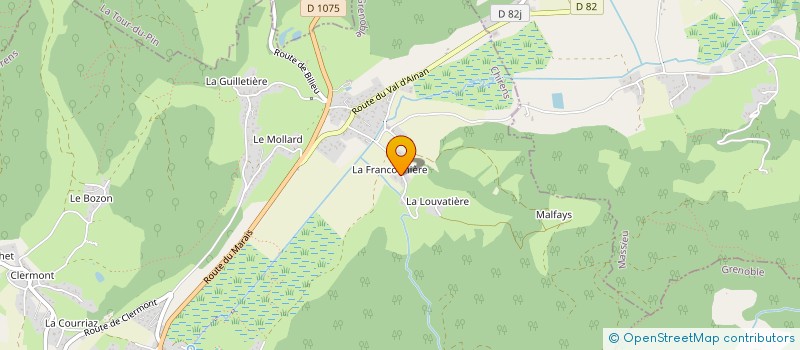 localisation de l'entreprise DJEL  CHIRENS