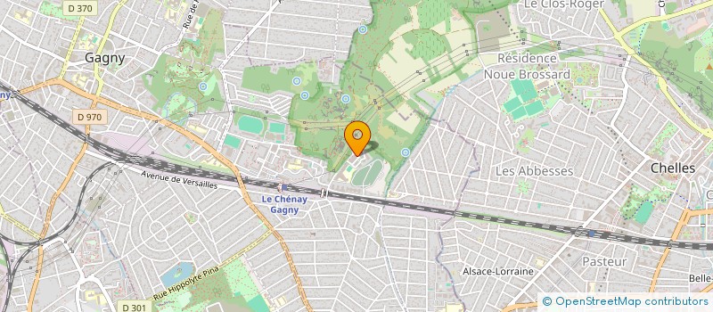 localisation de l'entreprise DJELIASSO  GAGNY