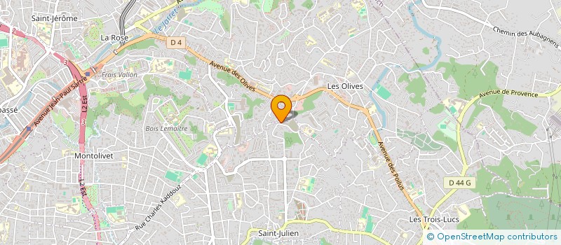 localisation de l'entreprise DJELYAKAN à MARSEILLE