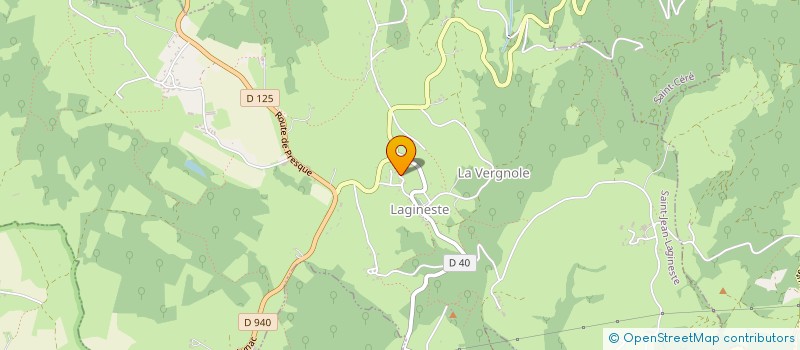 localisation de l'entreprise DJEM  ST-JEAN LAGINESTE