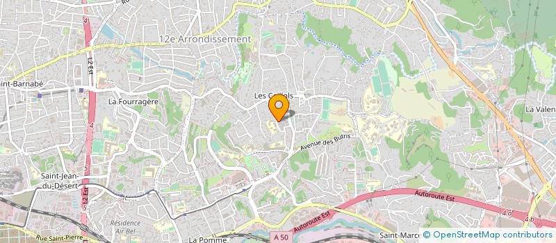 localisation de l'entreprise DJEM BATIRENT à MARSEILLE