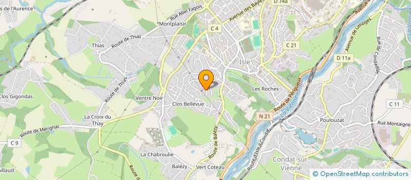 localisation de l'entreprise DJEMAN à ISLE