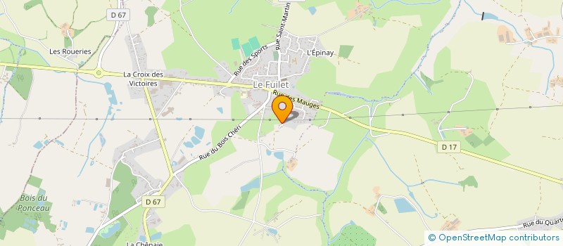 localisation de l'entreprise DJEMB  BEAUPREAU-EN-MAUGES