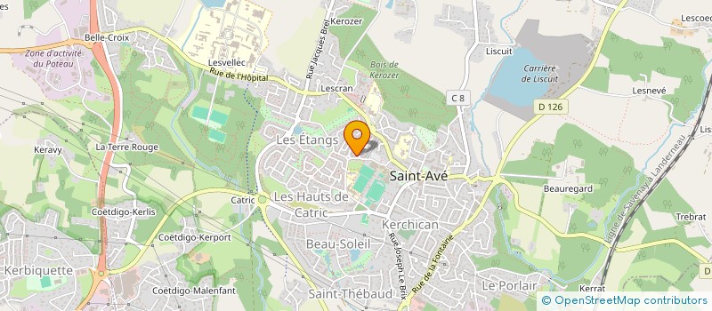 localisation de l'entreprise DJEMBZH  SAINT-AVE