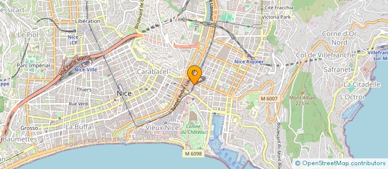 localisation de l'entreprise DJENNA  NICE