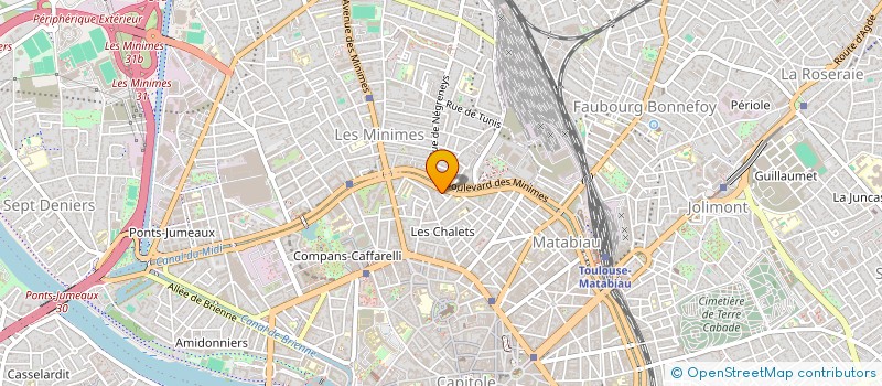 localisation de l'entreprise DJENNAD FRUITS à TOULOUSE