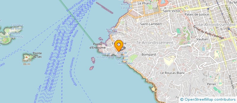 localisation de l'entreprise DJERBA à MARSEILLE