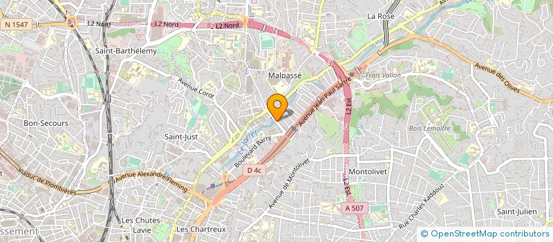 localisation de l'entreprise DJERBA GRILLADES à MARSEILLE