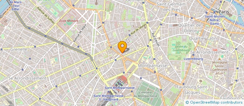 localisation de l'entreprise DJERBA LA DOUCE à PARIS