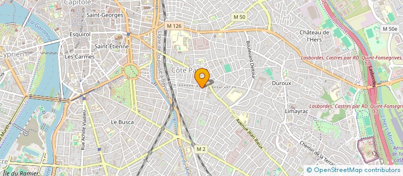 localisation de l'entreprise DJERO à TOULOUSE