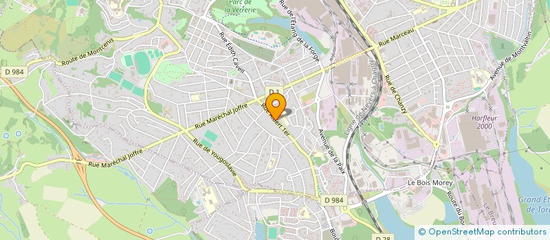 localisation de l'entreprise DJESSCODE  LE CREUSOT