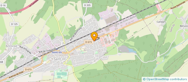 localisation de l'entreprise DJET SERVICES à SAINT-VIT