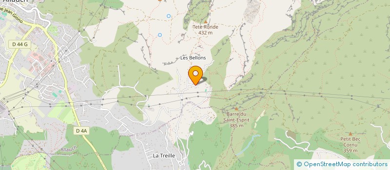 localisation de l'entreprise DJEVIVI  ALLAUCH