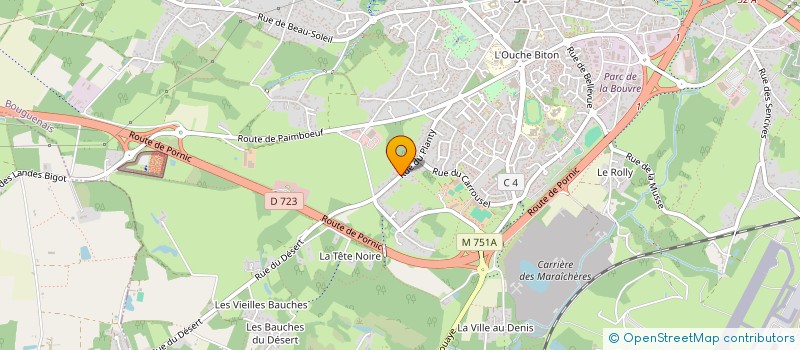 localisation de l'entreprise DJEZAHIA à BOUGUENAIS