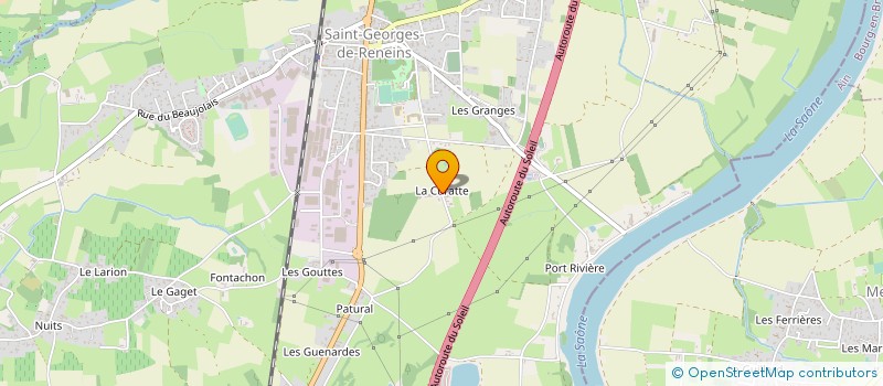 localisation de l'entreprise DJF  SAINT-GEORGES-DE-RENEINS