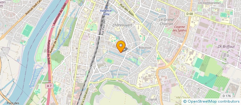 localisation de l'entreprise DJFUN26  VALENCE