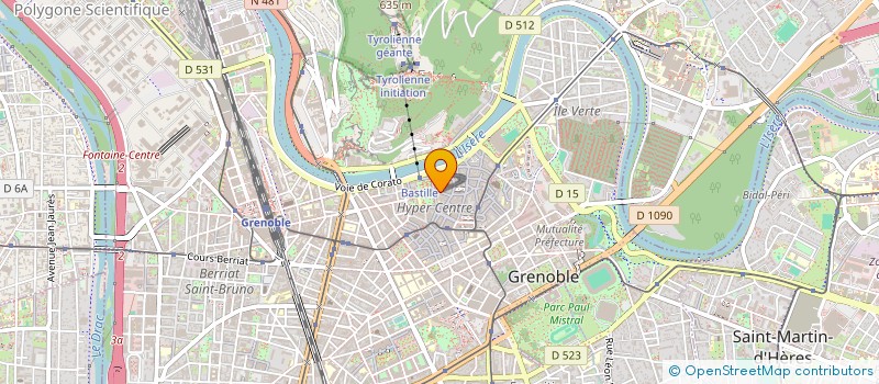 localisation de l'entreprise DJH  GRENOBLE