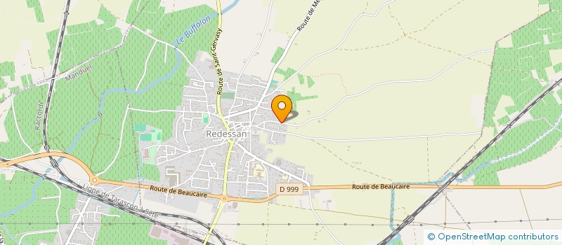 localisation de l'entreprise DJI LOC  REDESSAN