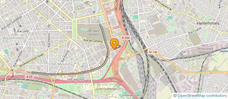 localisation de l'entreprise DJIBSPORT à LILLE