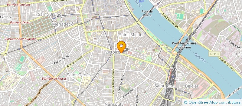 localisation de l'entreprise DJICO'STYLE  BORDEAUX