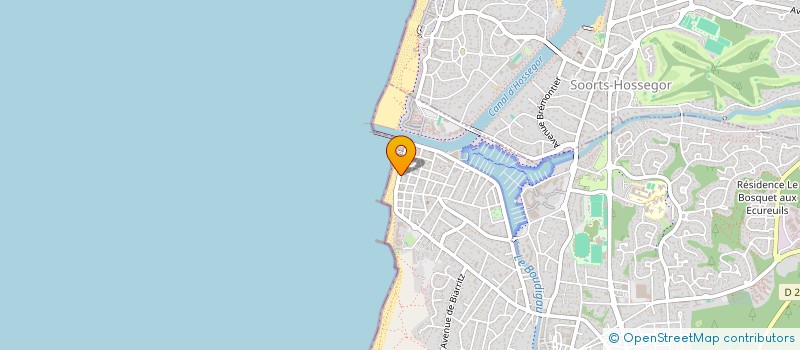 localisation de l'entreprise DJIFFUZION à CAPBRETON