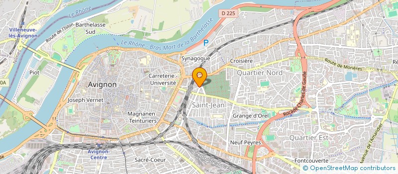 localisation de l'entreprise DJIGUI FOLI  AVIGNON