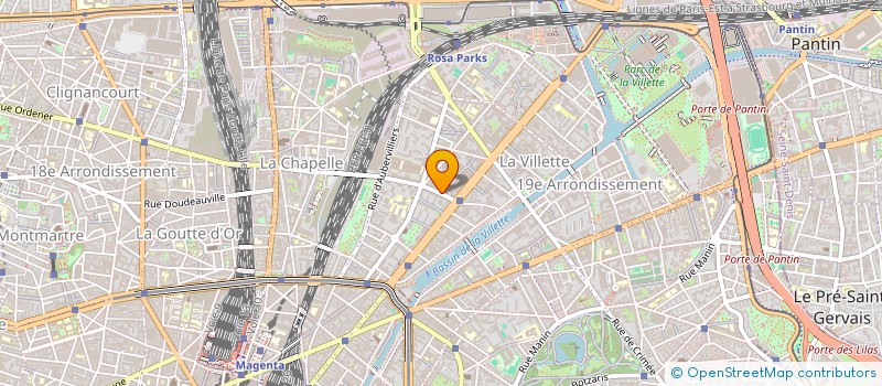 localisation de l'entreprise DJIL ' PARIS CARS  PARIS