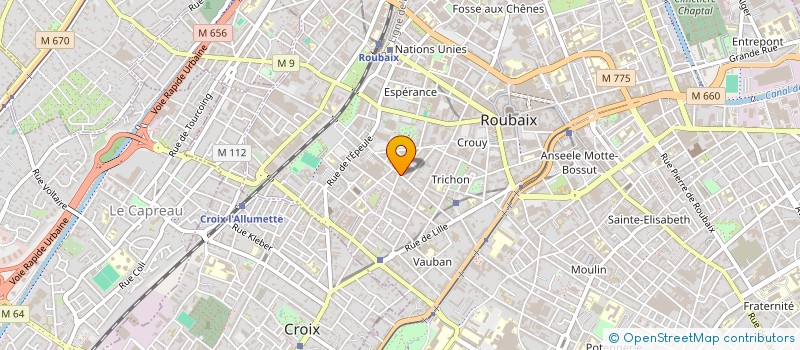 localisation de l'entreprise DJIL SERVICES  ROUBAIX