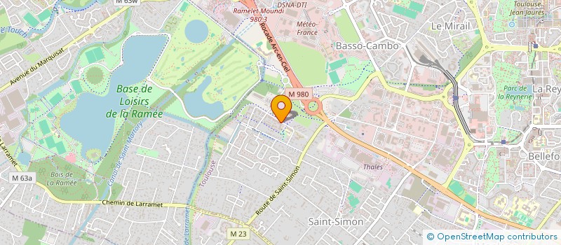 localisation de l'entreprise DJILA COMMUNICATION à TOULOUSE