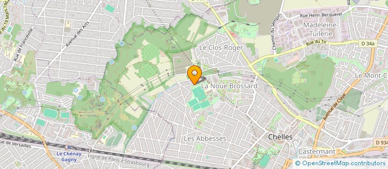 localisation de l'entreprise DJILALI TRANSPORT  CHELLES