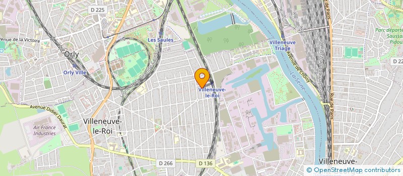 localisation de l'entreprise DJIMELI GROUP à VILLENEUVE-LE-ROI