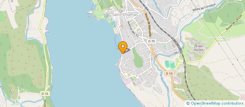 localisation de l'entreprise DJIMMIN CONSEIL  SAINT-CHAMAS