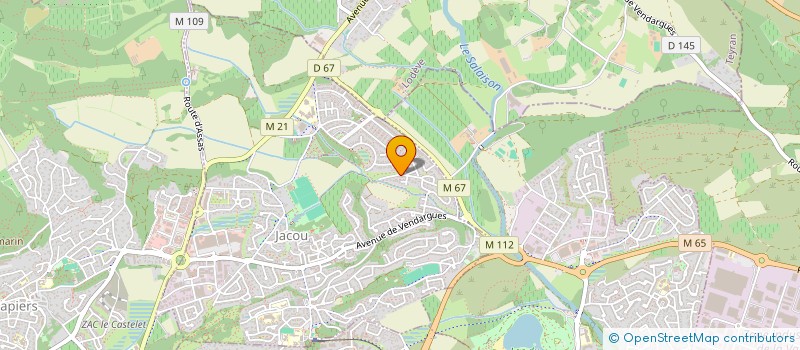 localisation de l'entreprise DJINLY  JACOU