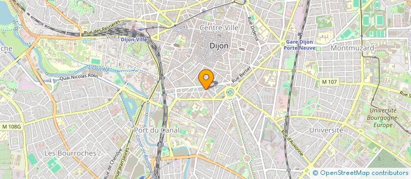 localisation de l'entreprise DJIOUDE VOX  DIJON