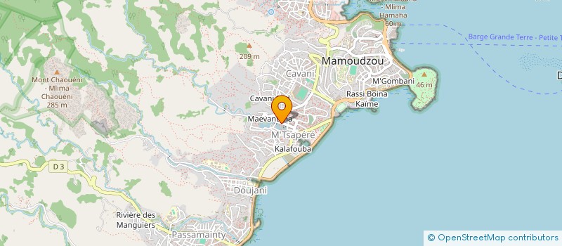 localisation de l'entreprise DJIRA MARKET  MAMOUDZOU