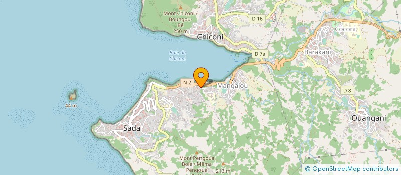 localisation de l'entreprise DJITIMAY MAYOTTE à SADA