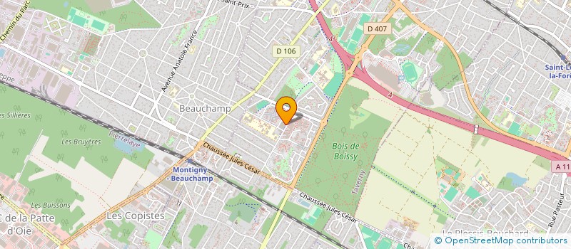 localisation de l'entreprise DJK DEMENAGEMENT  TAVERNY