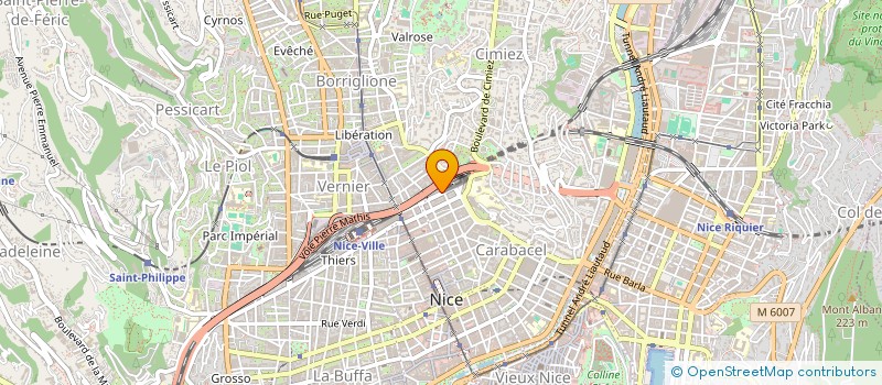 localisation de l'entreprise DJK DISTRIBUTION à NICE