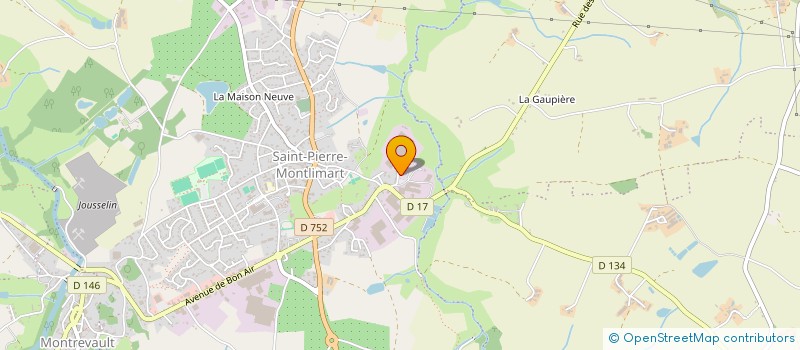 localisation de l'entreprise DJL IMMOBILIER  MAUGES-SUR-LOIRE
