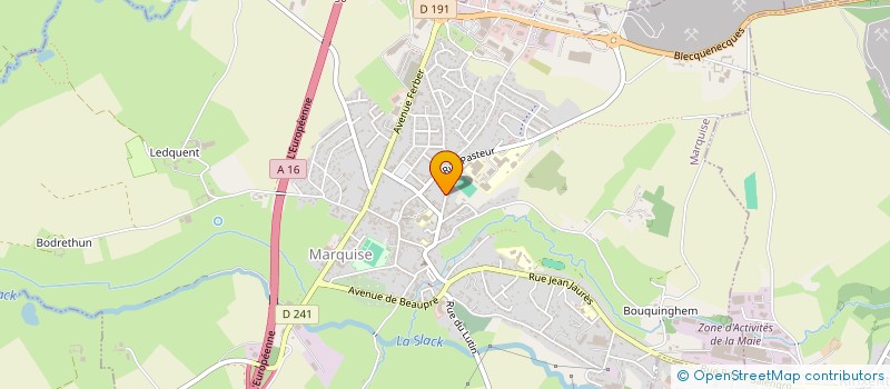 localisation de l'entreprise DJL PEINTURE  FERQUES