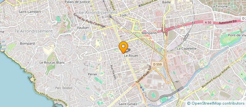 localisation de l'entreprise DJL RENOVATION à MARSEILLE