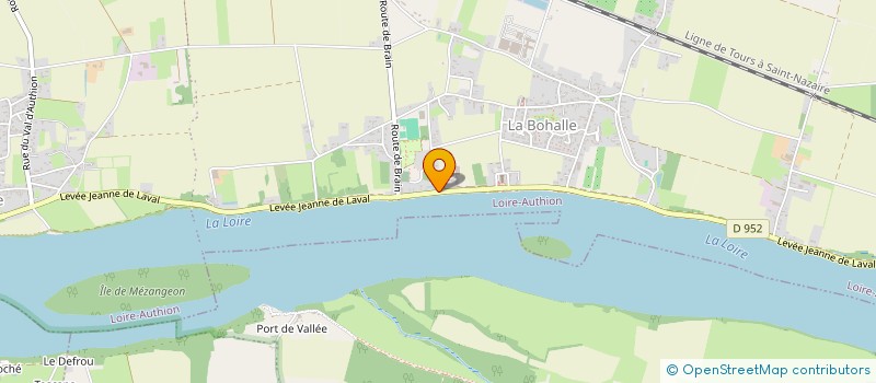 localisation de l'entreprise DJL32LOIRE  LOIRE-AUTHION